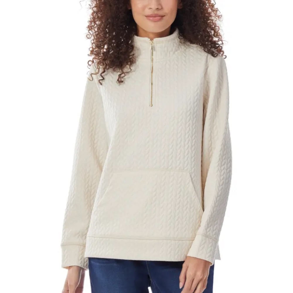 NWT Jones New York Half Zip Size XS